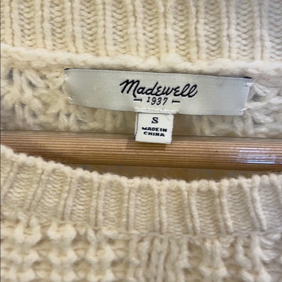 Madewell Wintermix Merino Wool Pullover Sweater - Picture 4 of 7